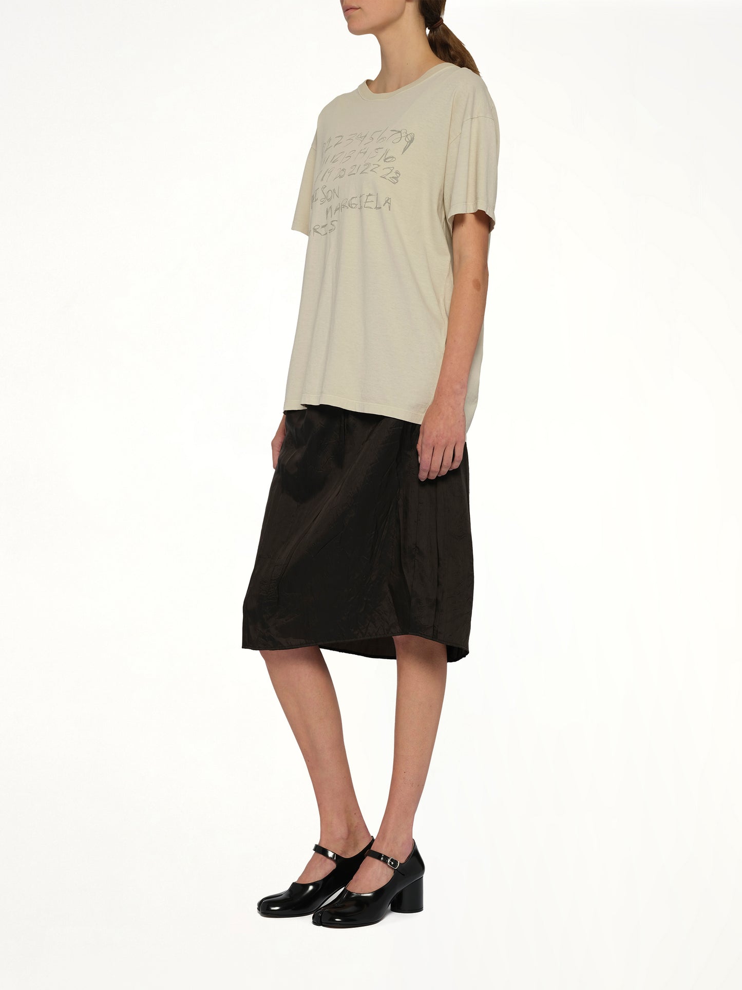 Skirt in Carbon/Black