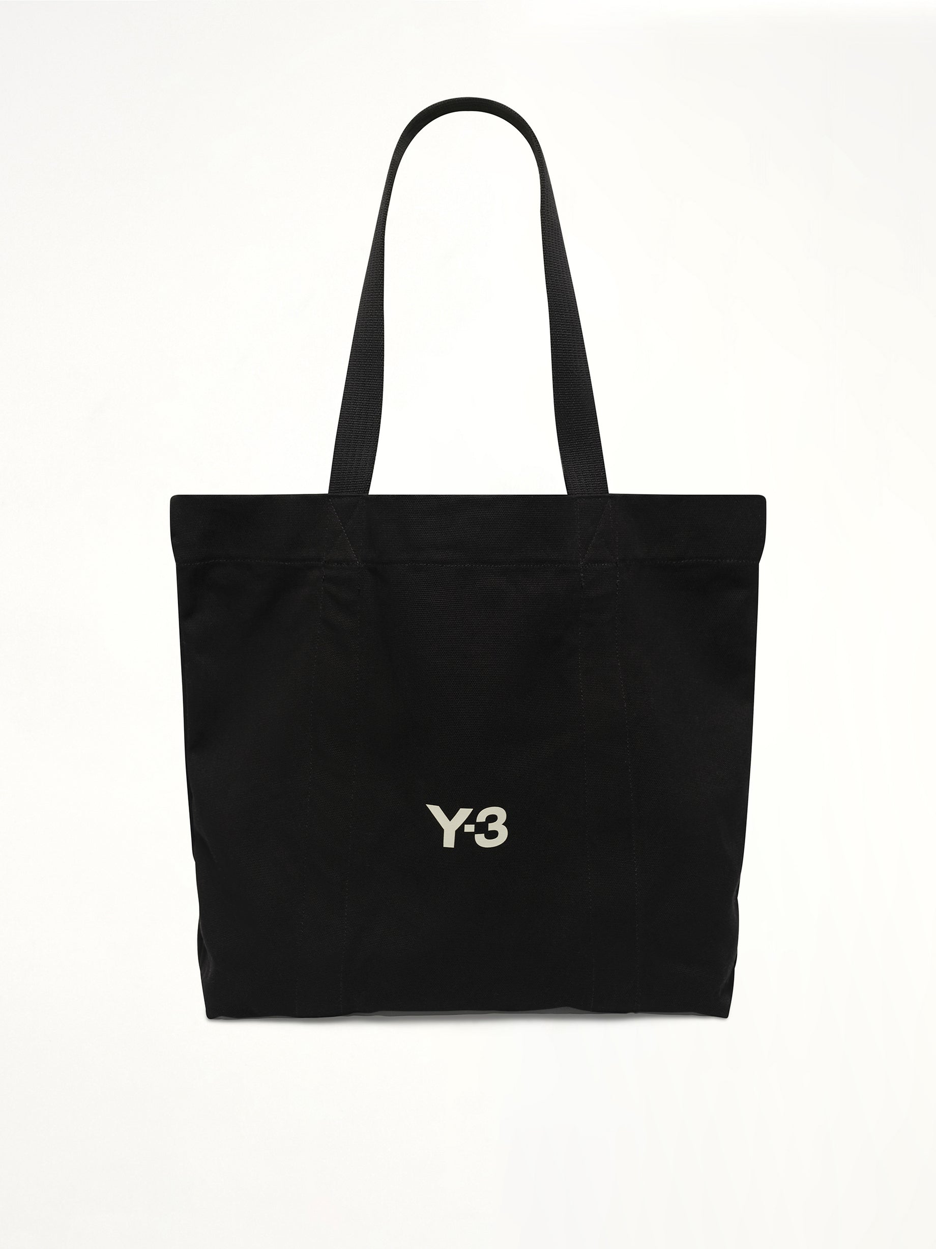 Y-3 Canvas Tote in Black