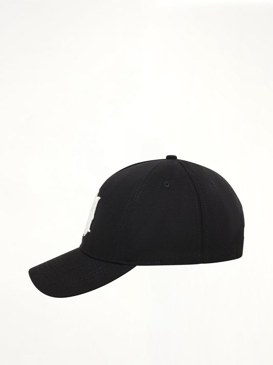 Full Canvas MA Hat in Black