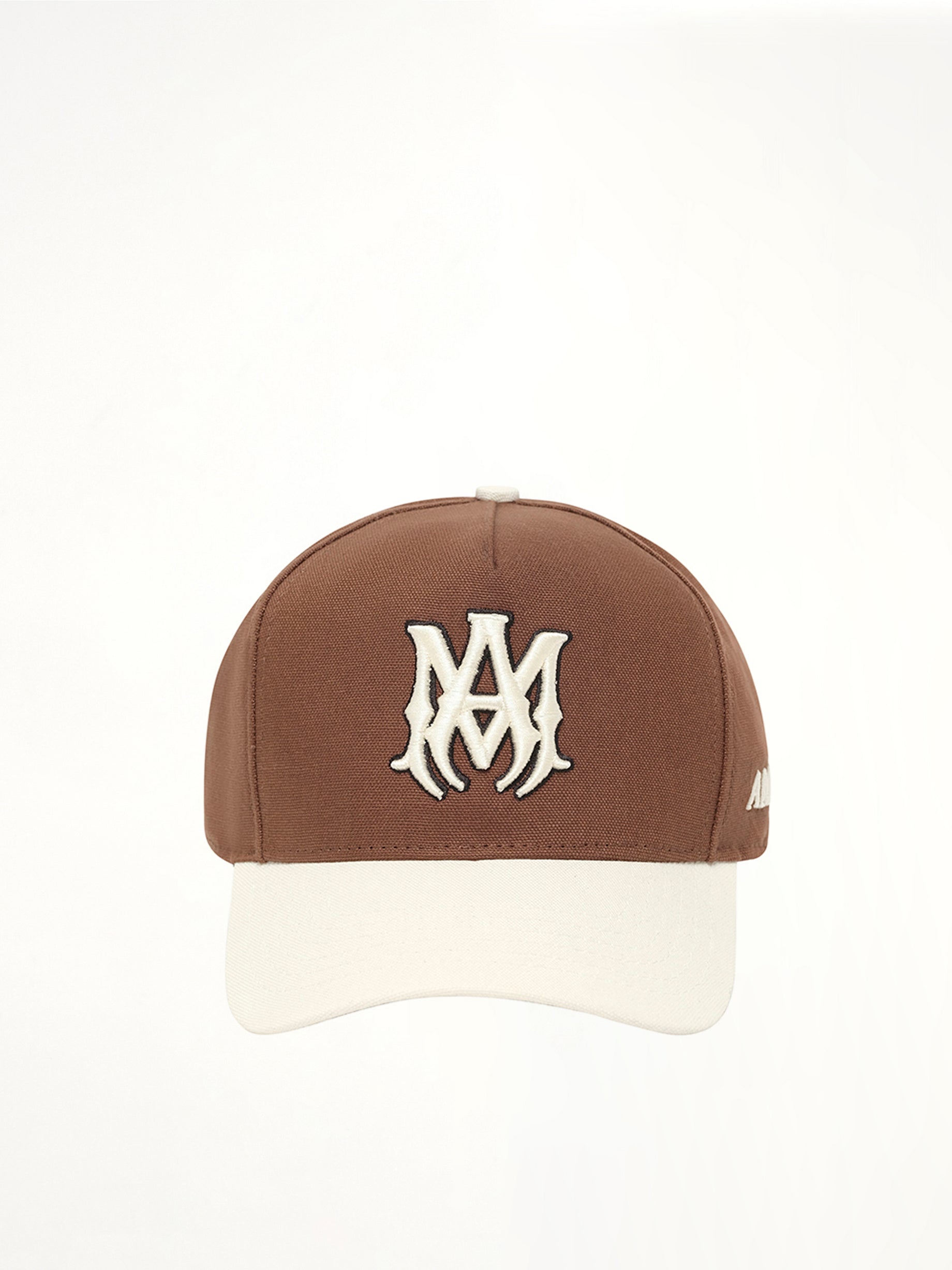 MA Outline Two Tone Hat in Dark Brown