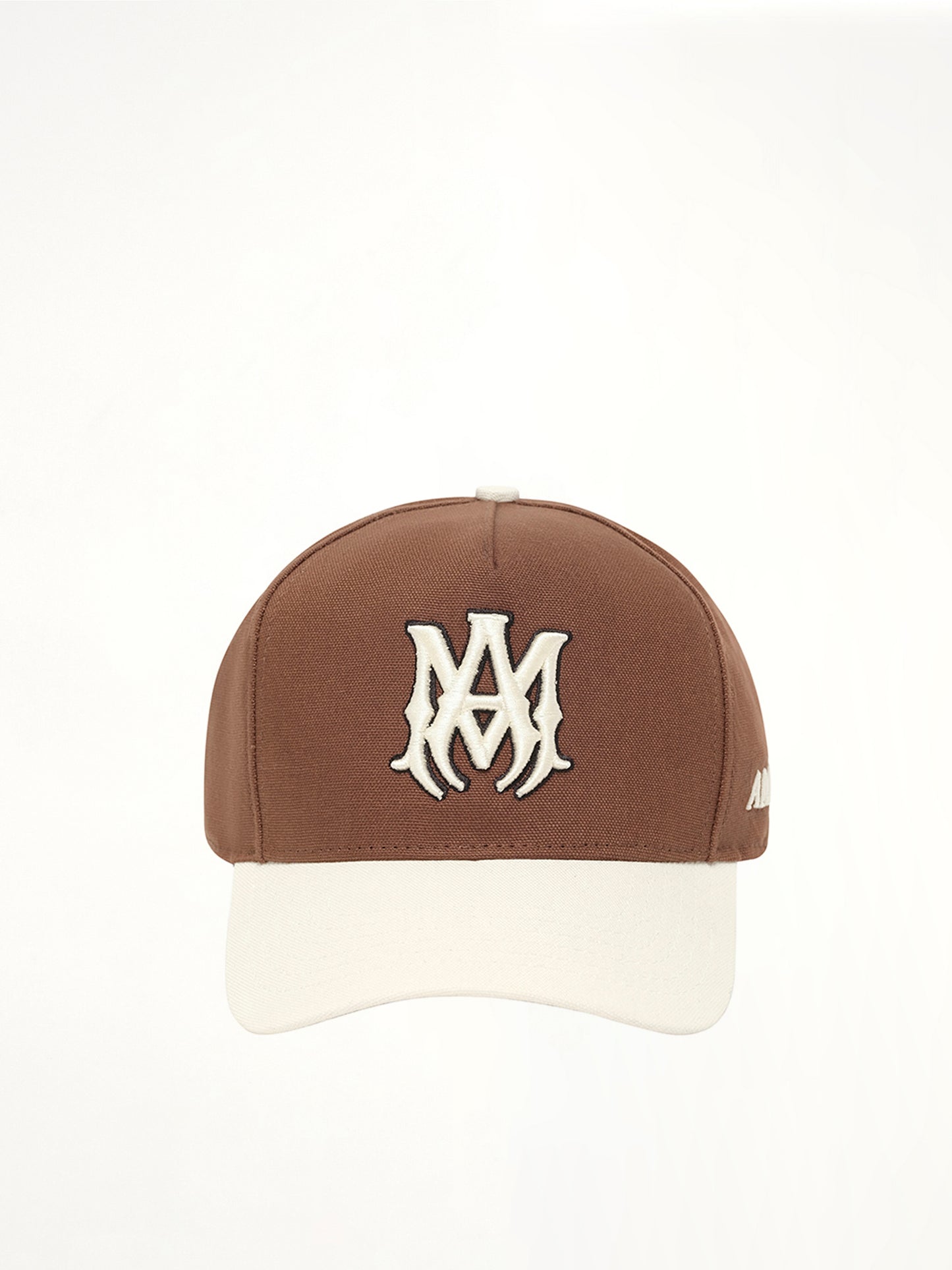 MA Outline Two Tone Hat in Dark Brown