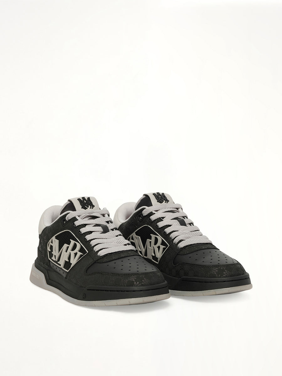 Classic Low in Black Front View | AMIRI
