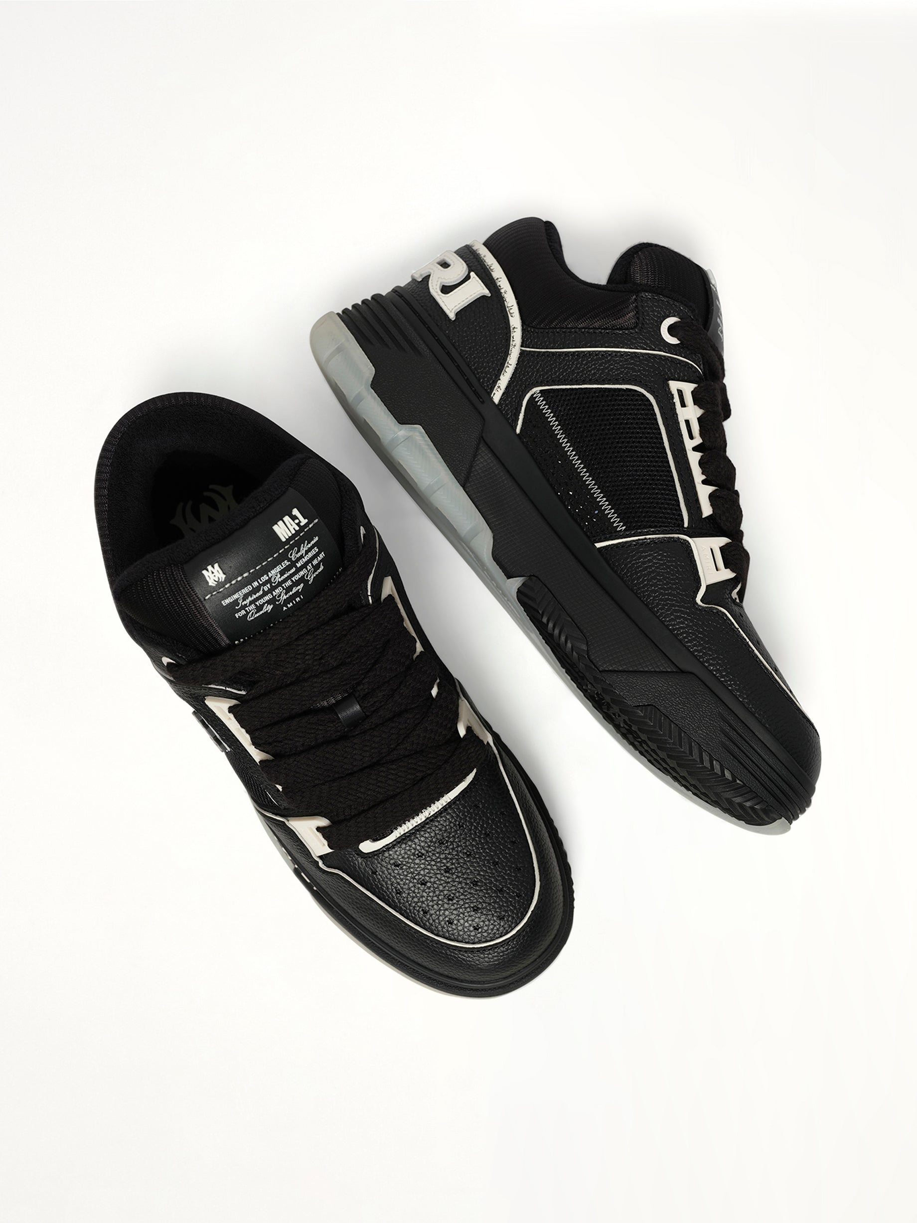 MA-1 in Black Top View | AMIRI