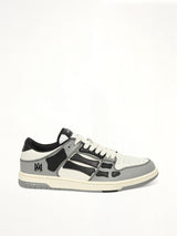 Varsity Skel Top Low in Black Side View | AMIRI
