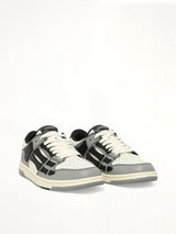 Varsity Skel Top Low in Black Front View | AMIRI