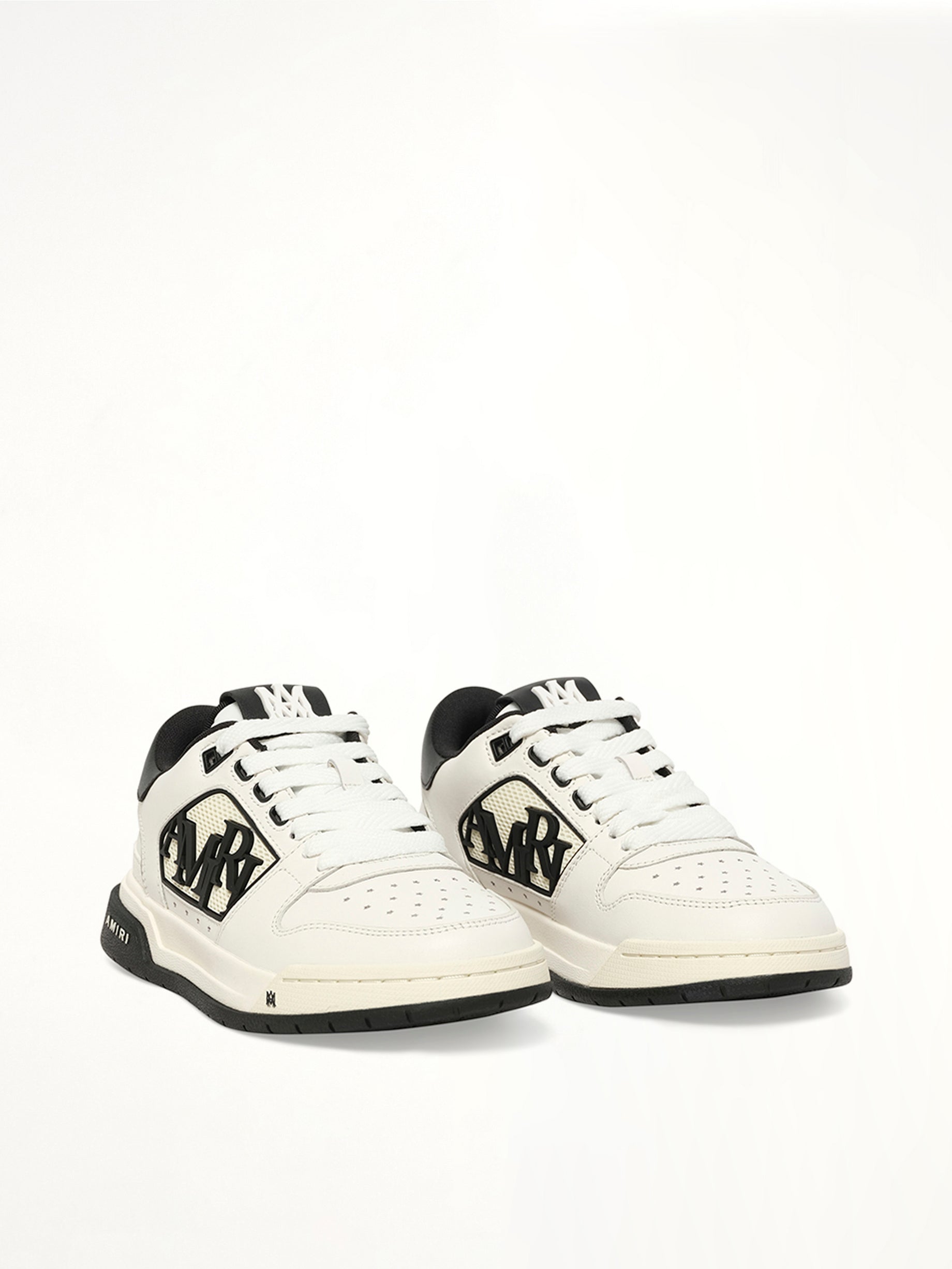 Classic Low in White Front View | AMIRI