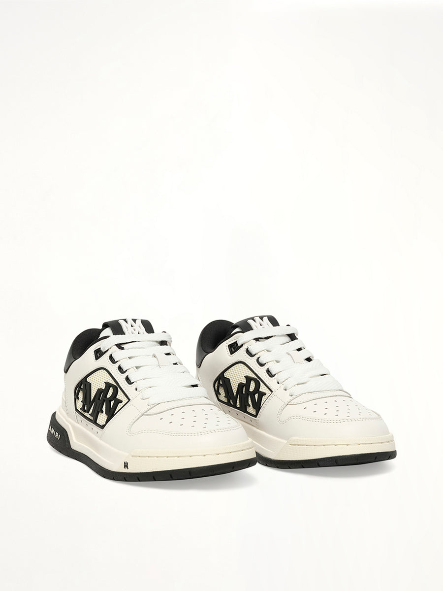 Classic Low in White Front View | AMIRI
