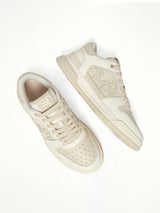 Classic Low in White/Alabaster Top View | AMIRI