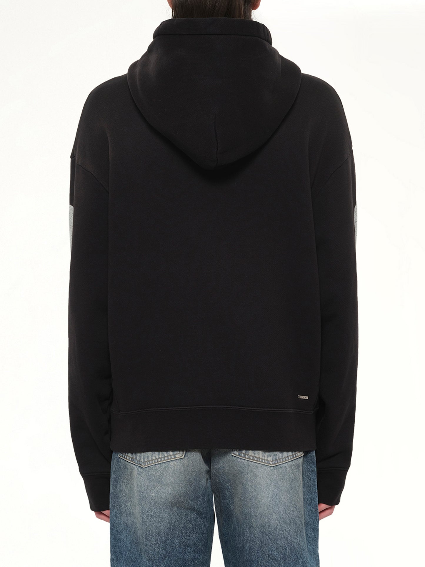 Bones Oversized Hoodie in Black