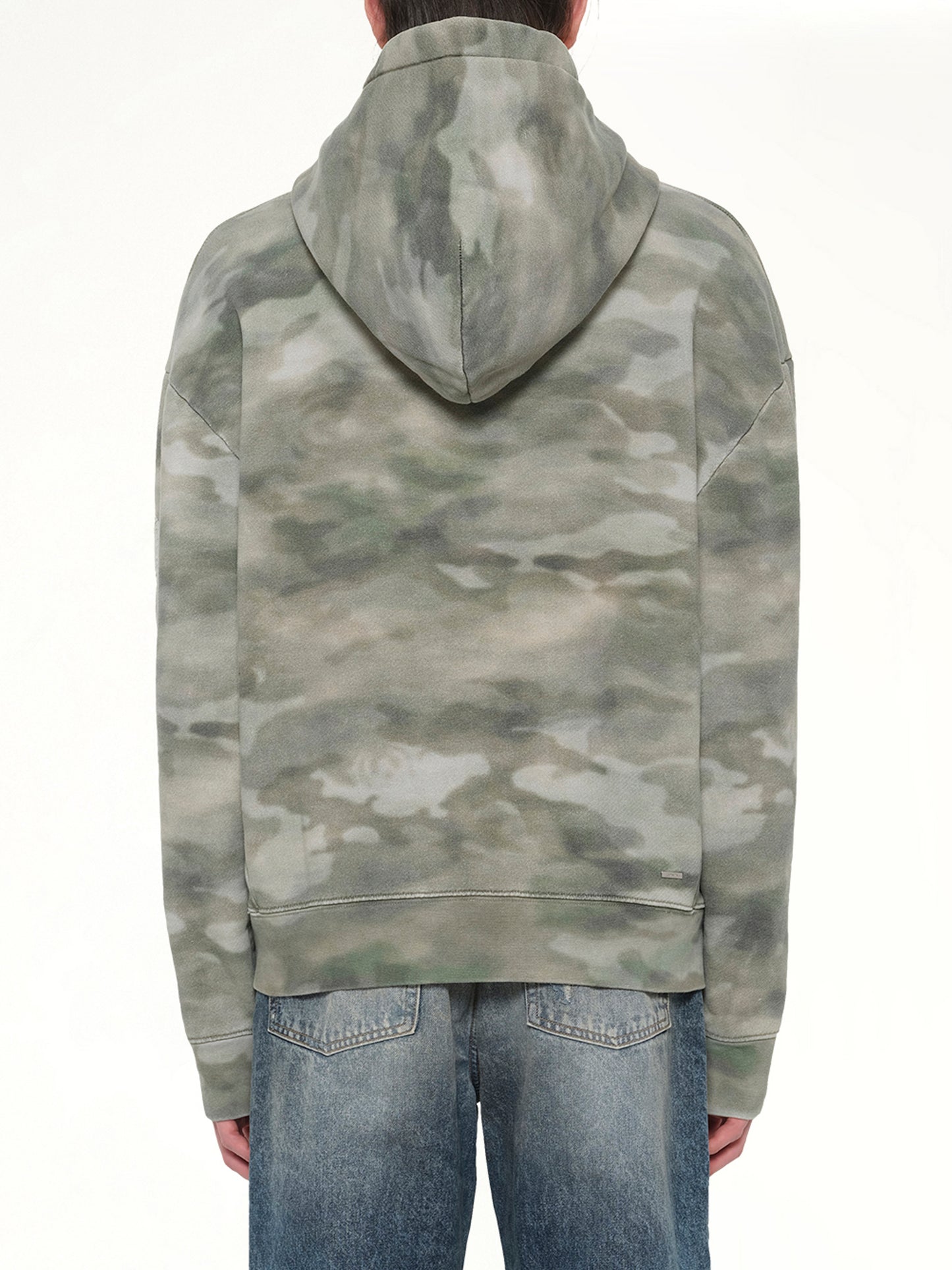 Bones Oversized Hoodie in Camo