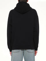 Louis Wain Relaxed Hoodie in Black