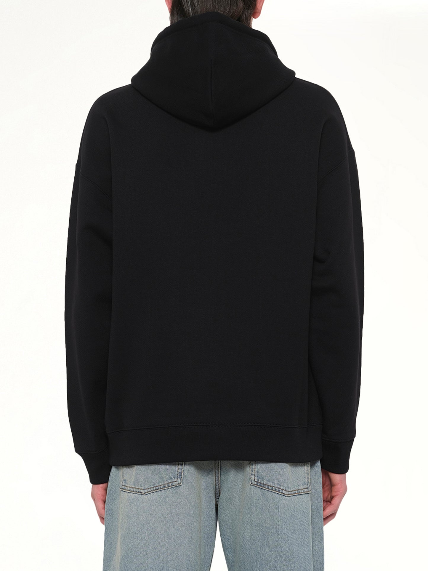 Louis Wain Relaxed Hoodie in Black