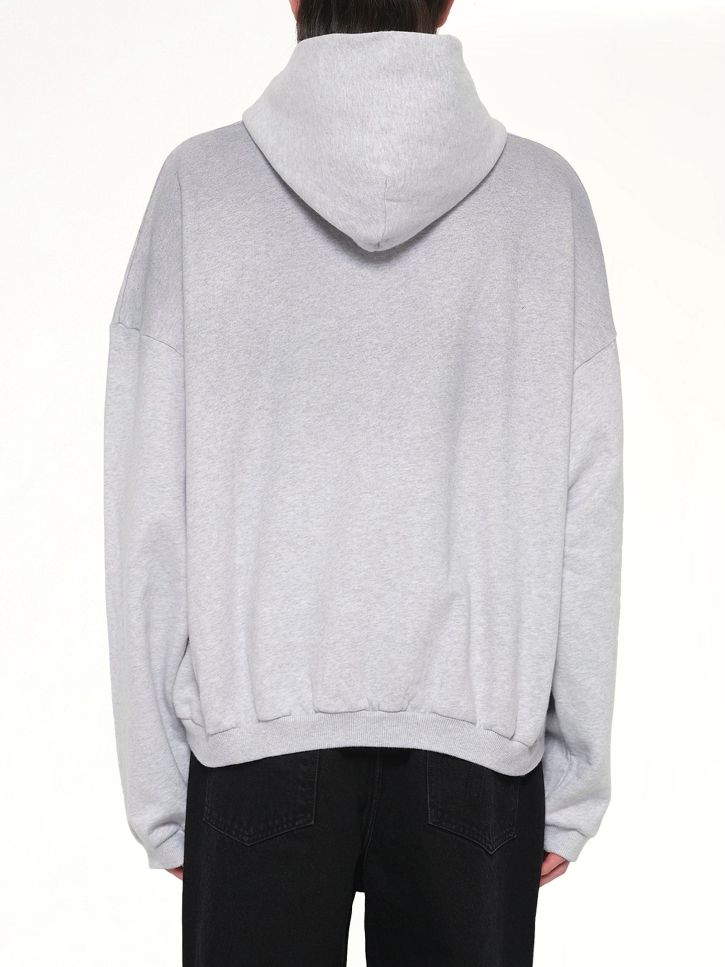 Represent Owners Club Hoodie in Sprayed Ice Grey Marl