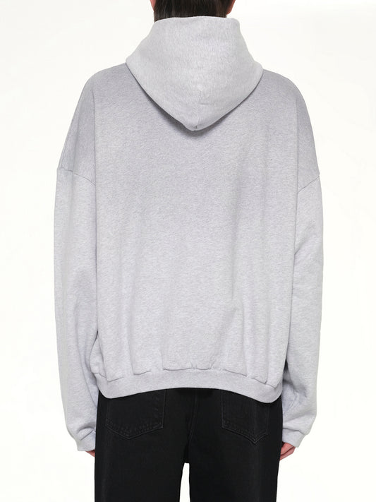 Represent Owners Club Hoodie in Sprayed Ice Grey Marl