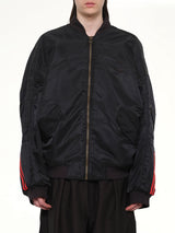 아디다스 X 차바리아 새틴 봄버 재킷 블랙