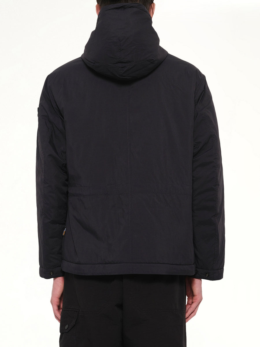 4100018 Ripstop Short Parka in Black