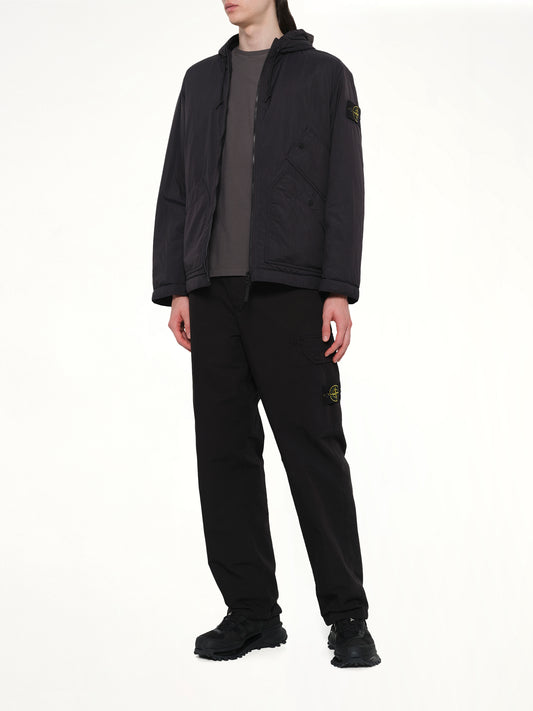 4100018 Ripstop Short Parka in Black