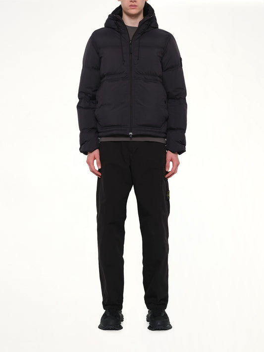 4100019 Ripstop Short Parka in Black