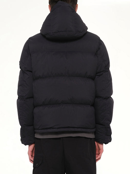 4100019 Ripstop Short Parka in Black