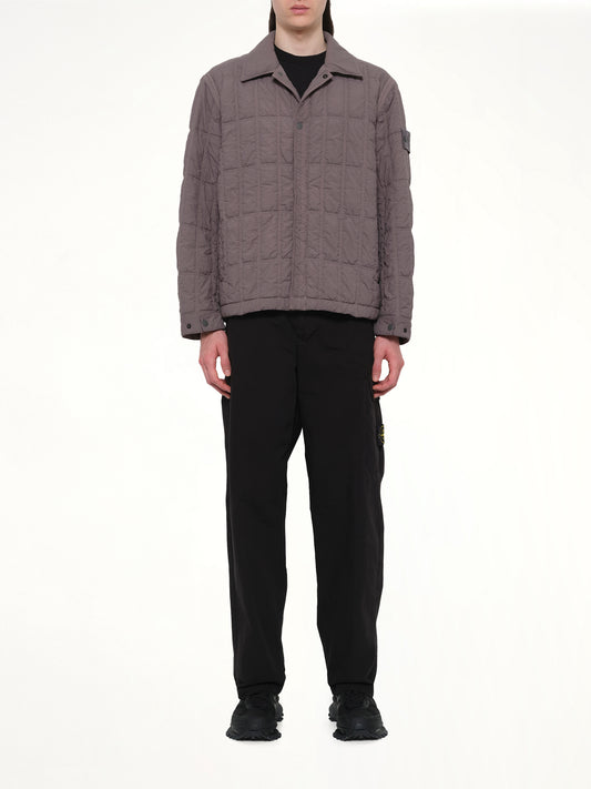 410009 Nylon Smerigliato Jacket in Dark Grey