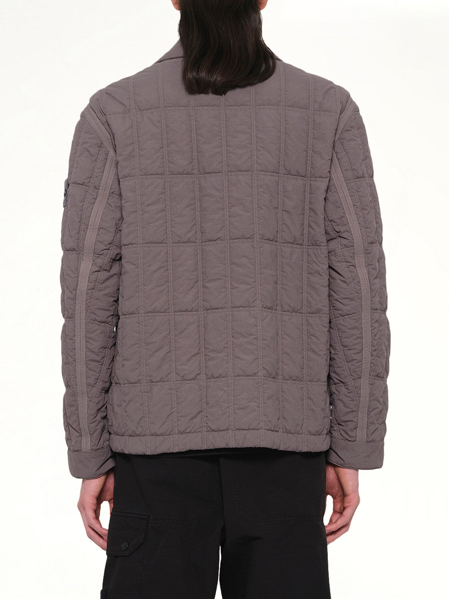 410009 Nylon Smerigliato Jacket in Dark Grey