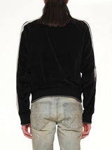 Bones Track Jacket in Black