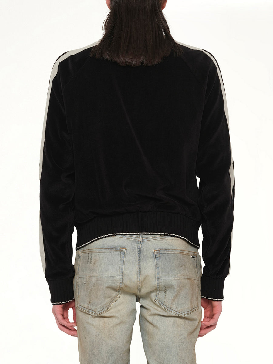 Bones Track Jacket in Black