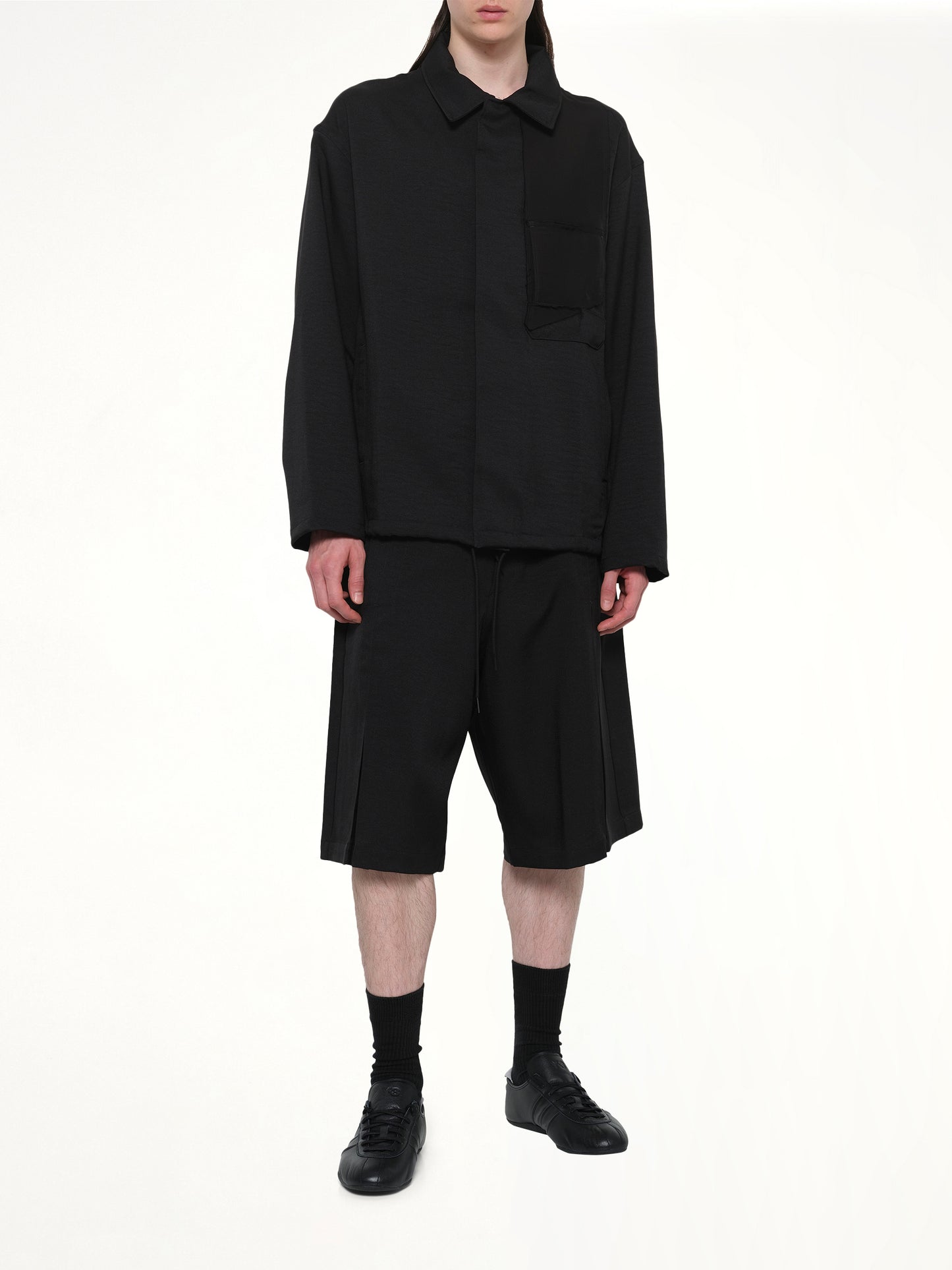 Utility Blouson in Black