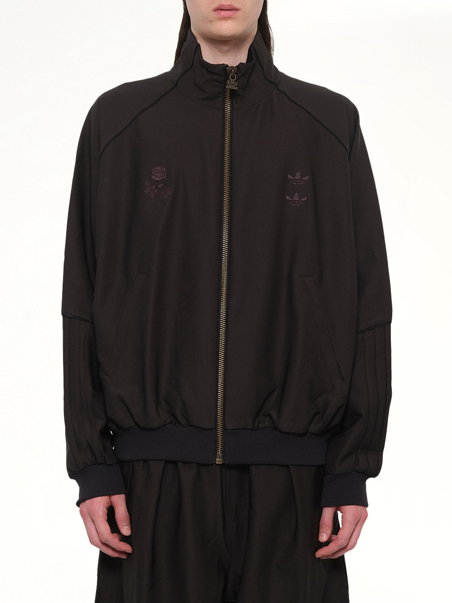 Adidas X Chavarria Twill Track Jacket in Black