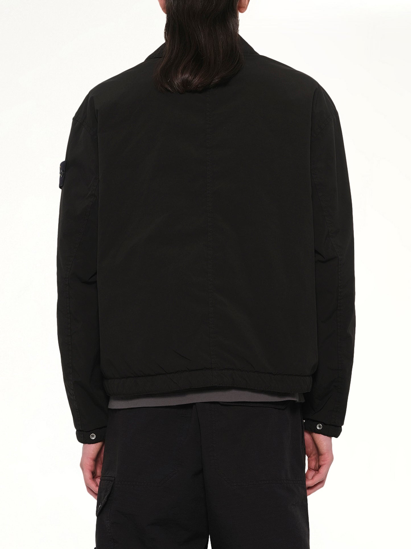 Q10001 Light Outerwear Jacket in Black