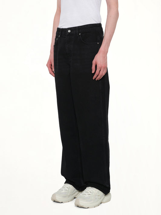 R3 Baggy Denim Jeans in Black