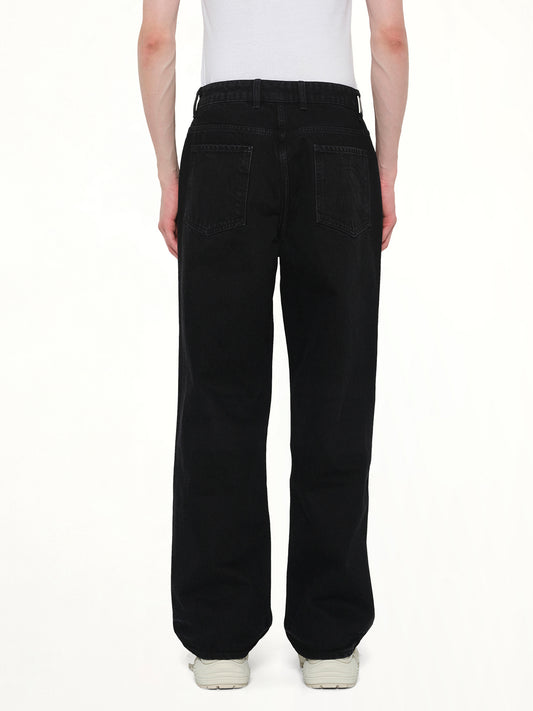R3 Baggy Denim Jeans in Black
