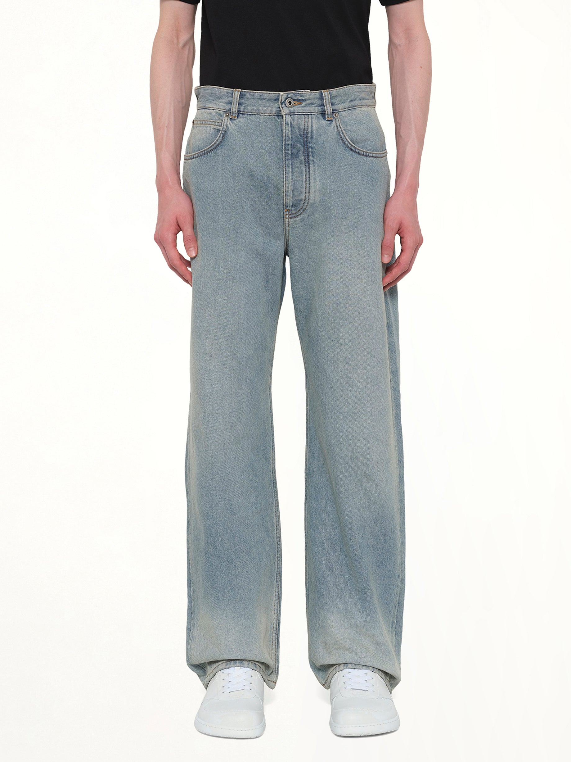 Relaxed Fit Jeans in Vintage Blue