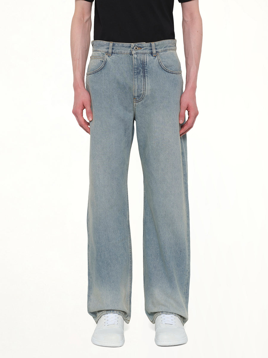Relaxed Fit Jeans in Vintage Blue