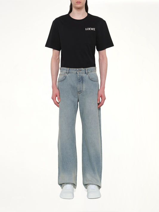 Relaxed Fit Jeans in Vintage Blue