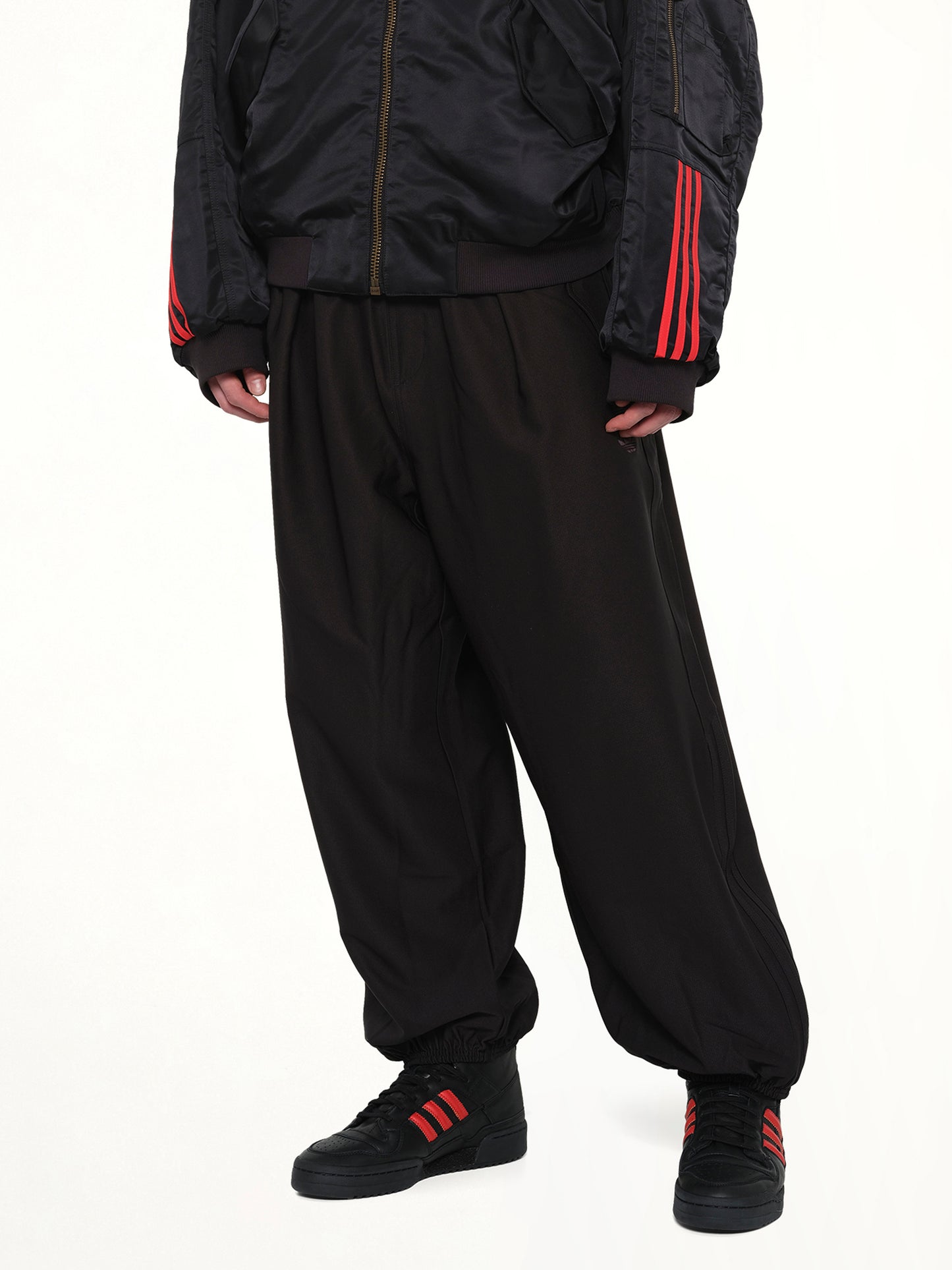 Adidas X Chavarria Dress Twill Track Pant in Black