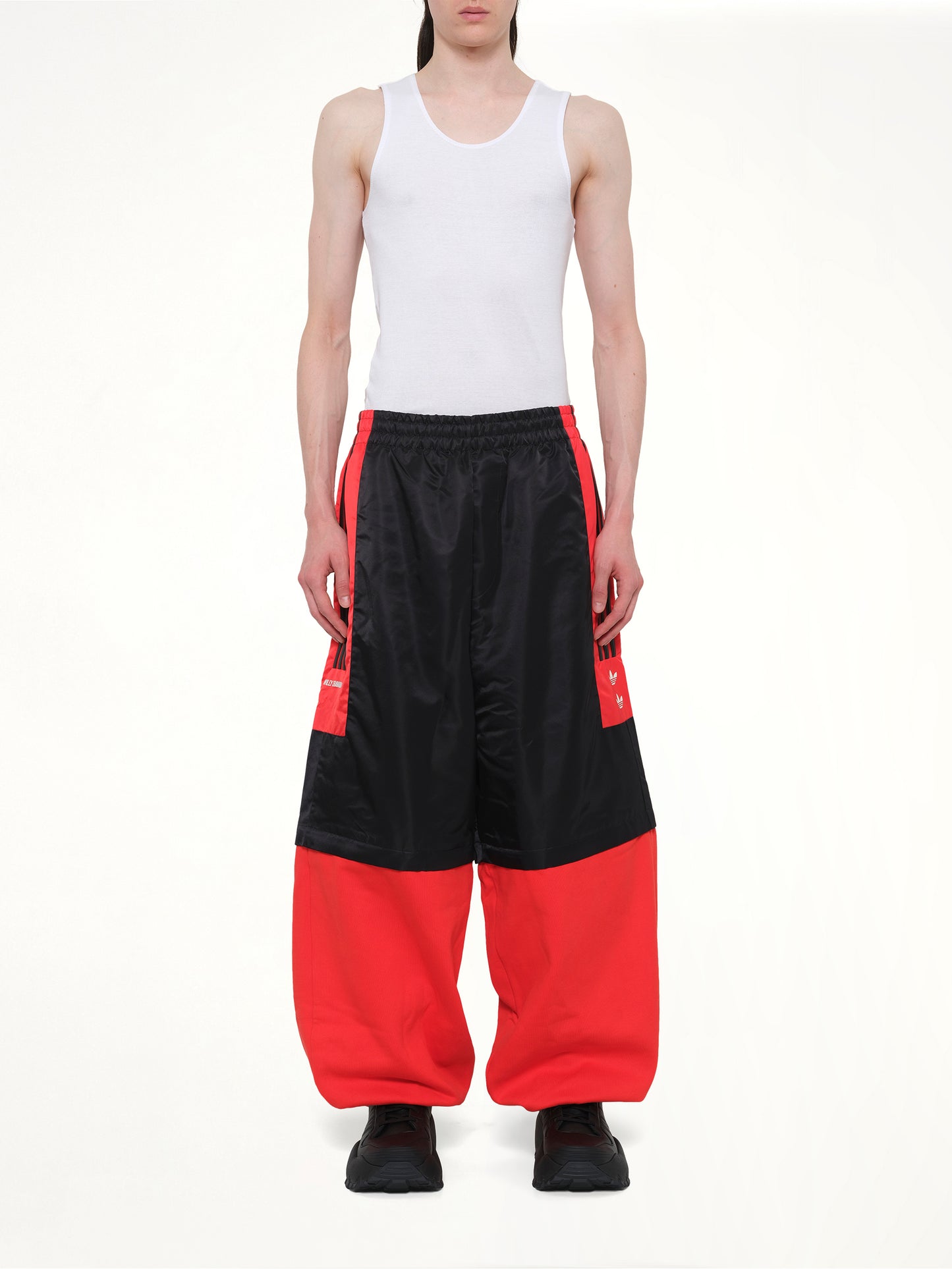 Adidas X Chavarria Gomez Zip Off Pant in Black/Red