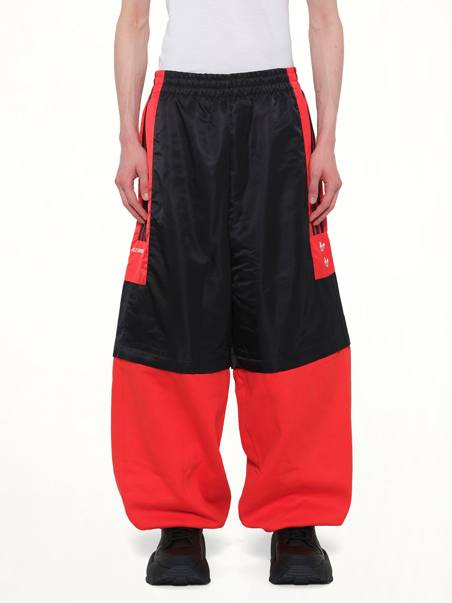 Adidas X Chavarria Gomez Zip Off Pant in Black/Red