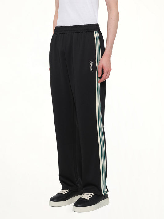 Taped Track Pant in Jet Black