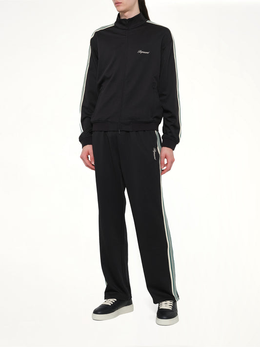 Taped Track Pant in Jet Black