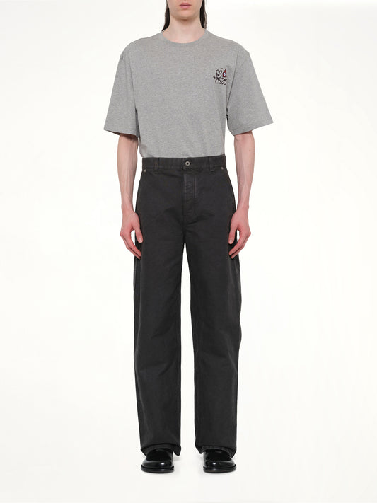 Cotton Trouser in Anthracite