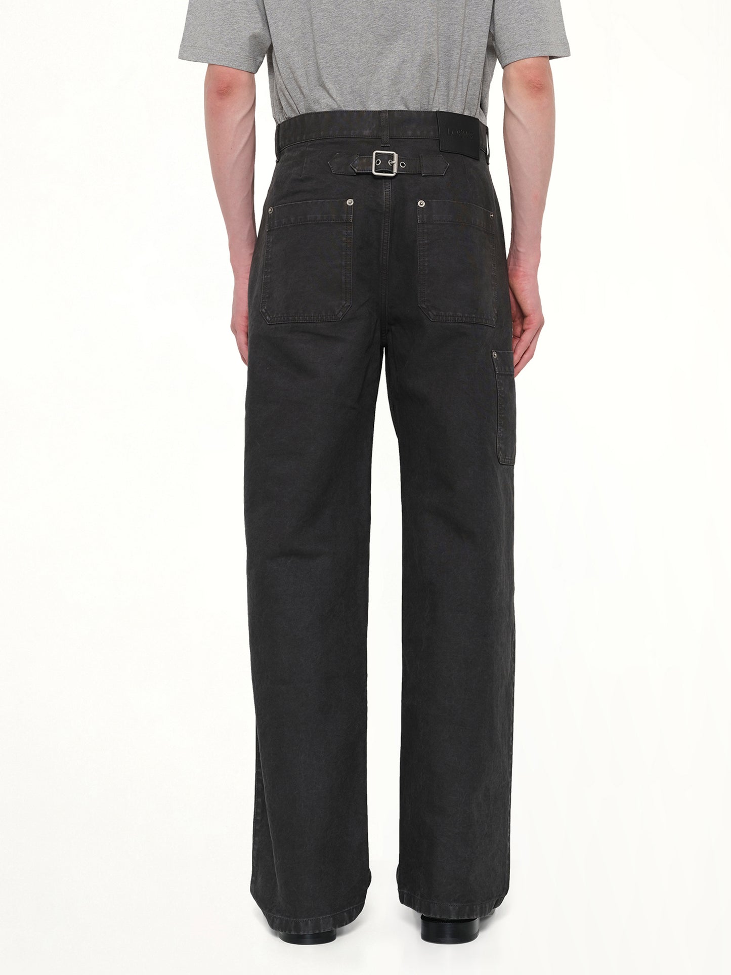 Cotton Trouser in Anthracite