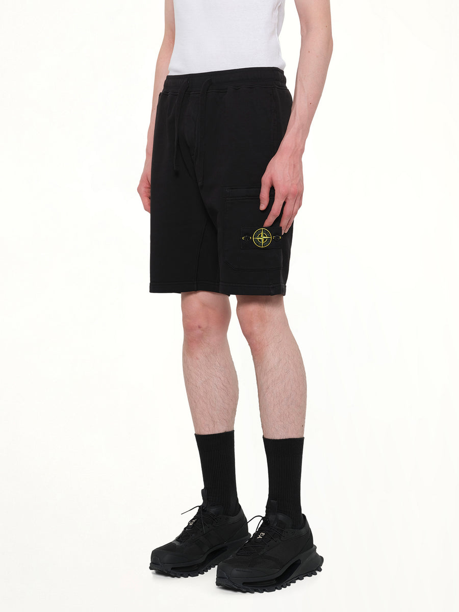 6200011 Organic Cotton Shorts in Black