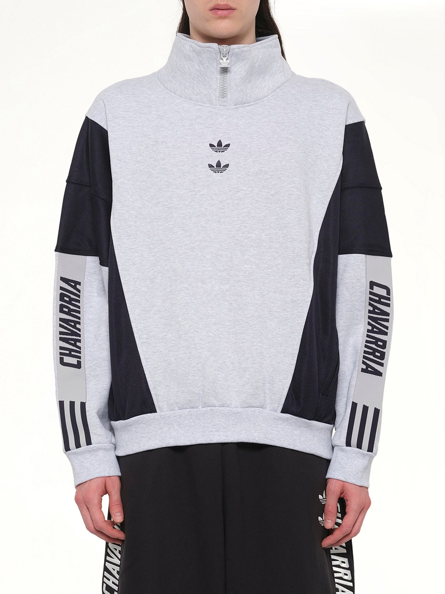 Adidas x WC Watsonville Sweatshirt in Light Grey