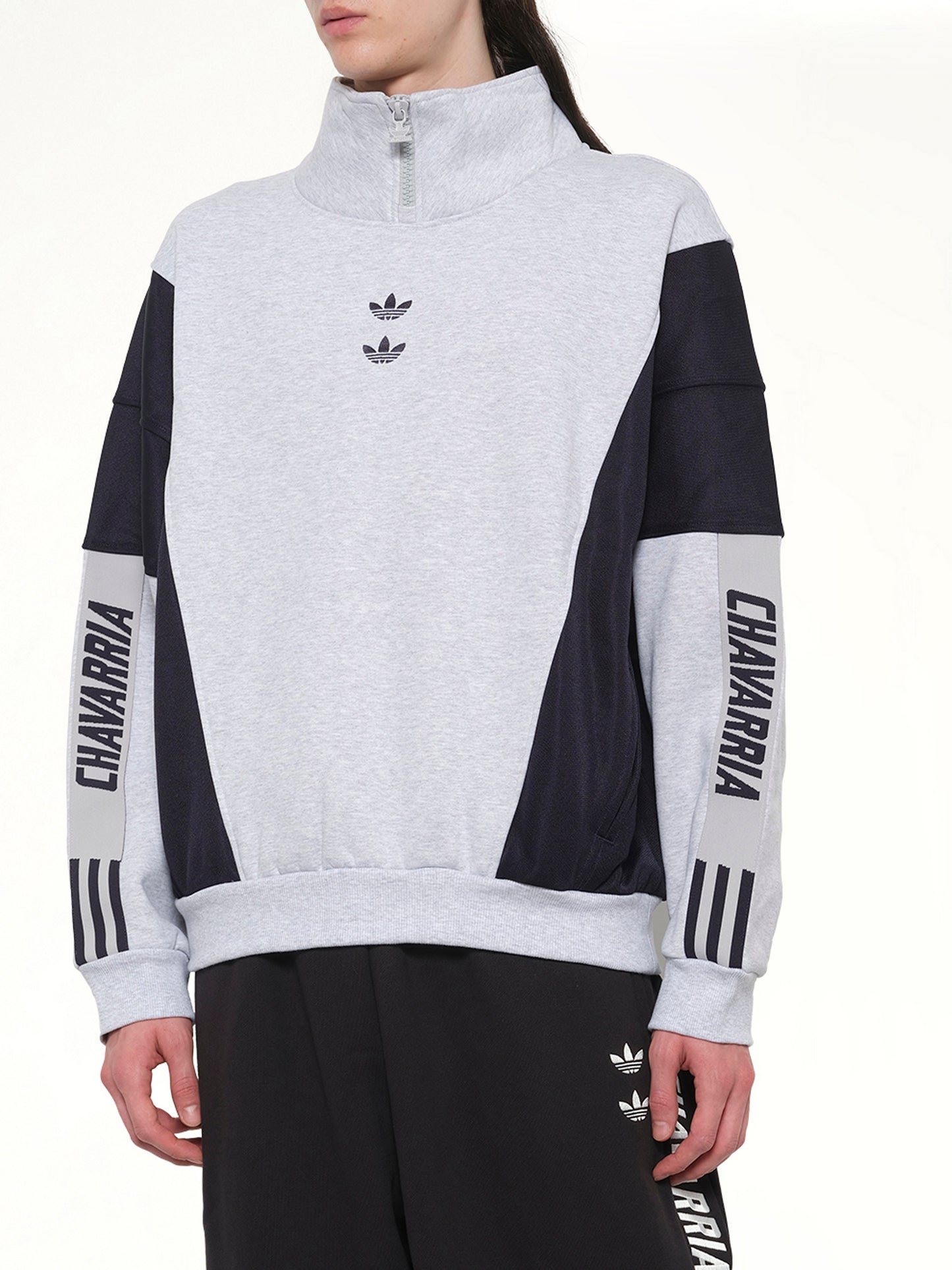 Adidas x WC Watsonville Sweatshirt in Light Grey