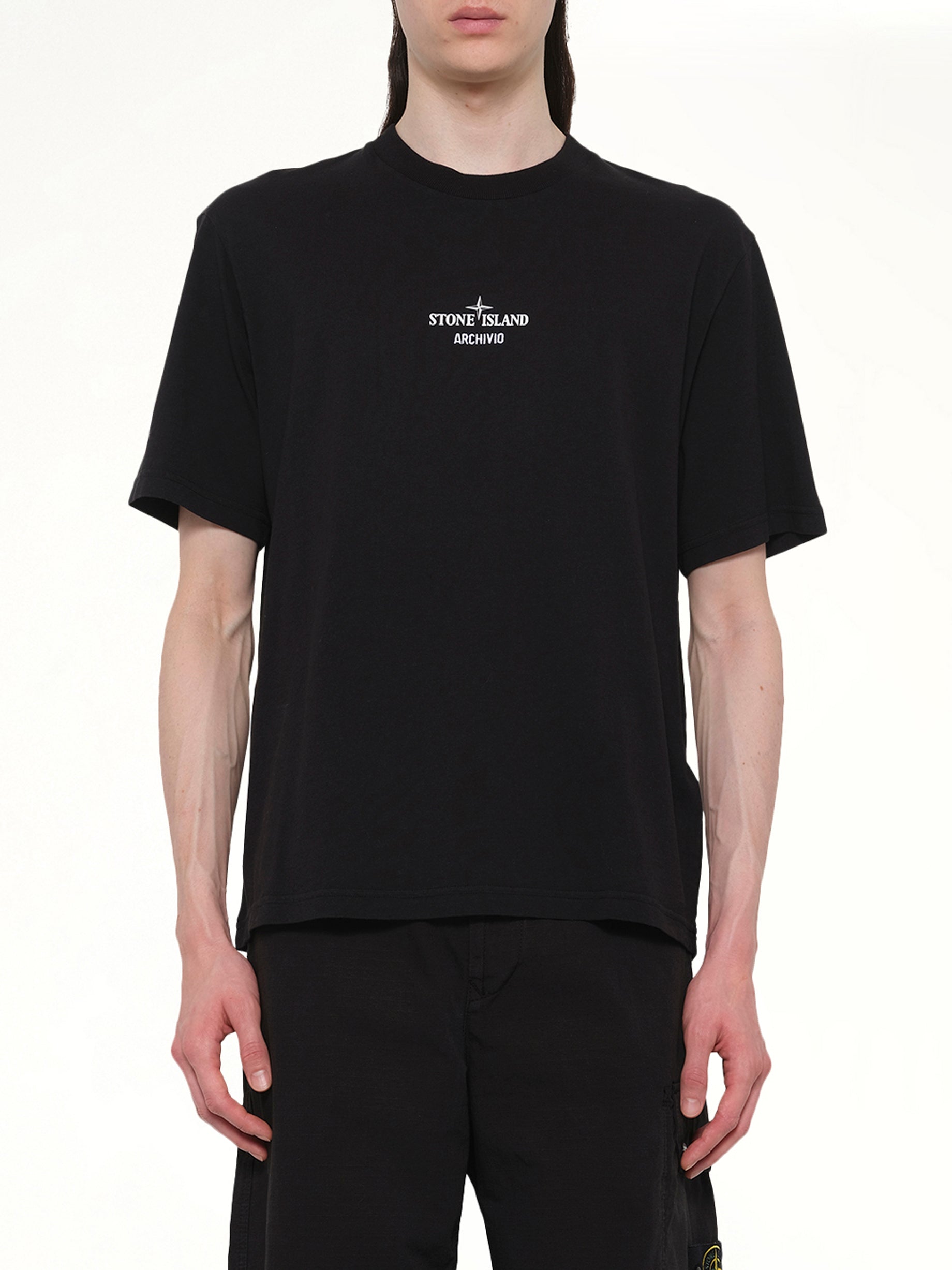 210003 Archivo S/S T-Shirt in Black