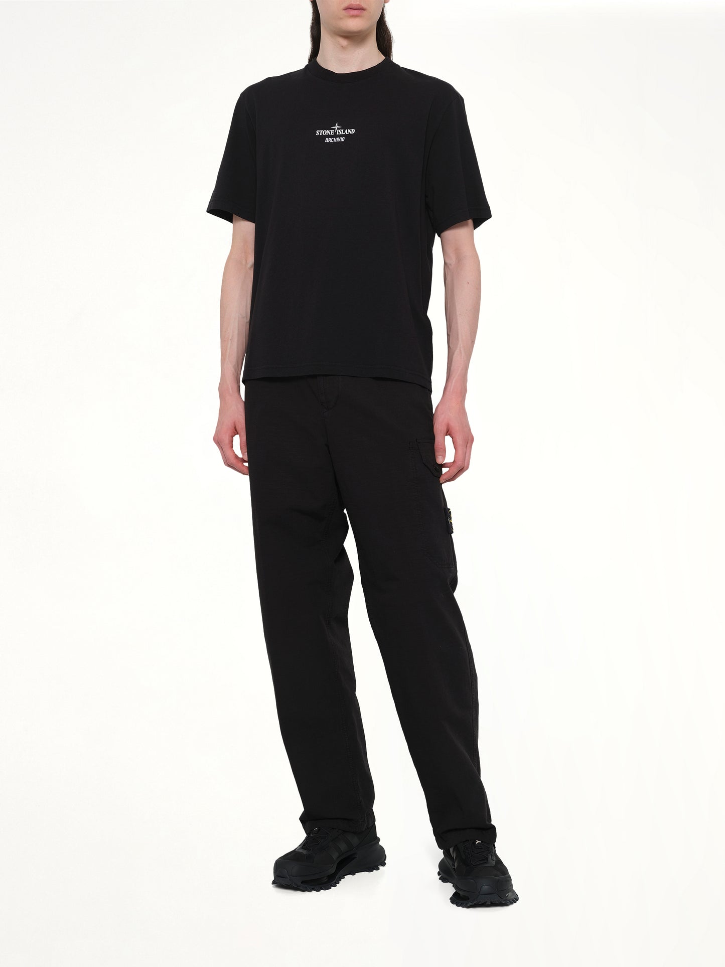210003 Archivo S/S T-Shirt in Black