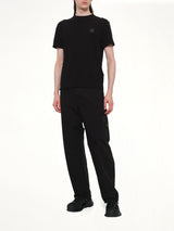 210003 Ghost S/S T-Shirt in Black