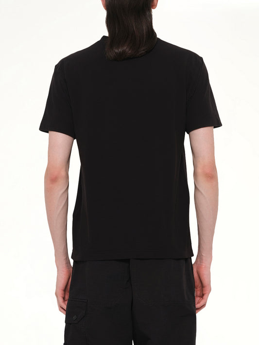210003 Ghost S/S T-Shirt in Black