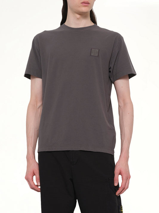 210003 Ghost S/S T-Shirt in Dark Grey